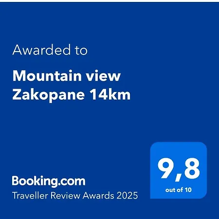Mountain View Termy Chocholowskie 5 Min Apartmán Suchá Hora
